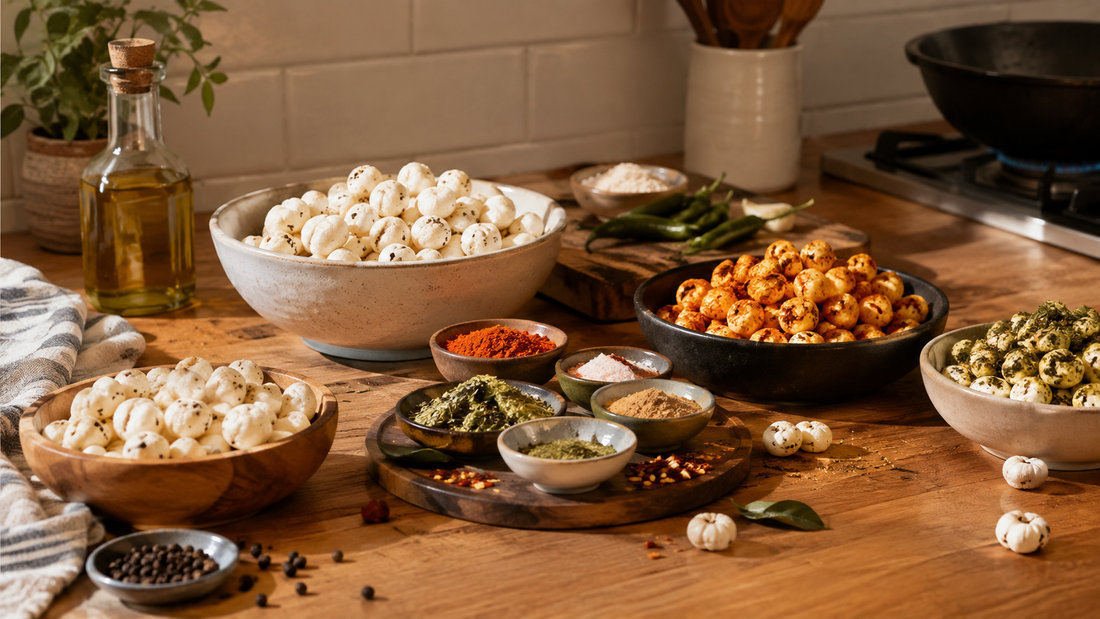 How We Developed Our Makhana Flavours